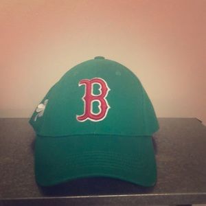 Green Boston Red Socks hat
